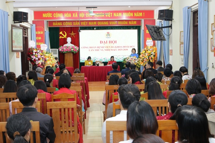 Công đoàn Bệnh viện Đa khoa Hoài Đức: Đổi mới vì người lao động, nâng tầm phúc lợi ngành Y Công đoàn Bệnh viện Đa khoa Hoài Đức: Đổi mới vì người lao động, nâng tầm phúc lợi ngành Y