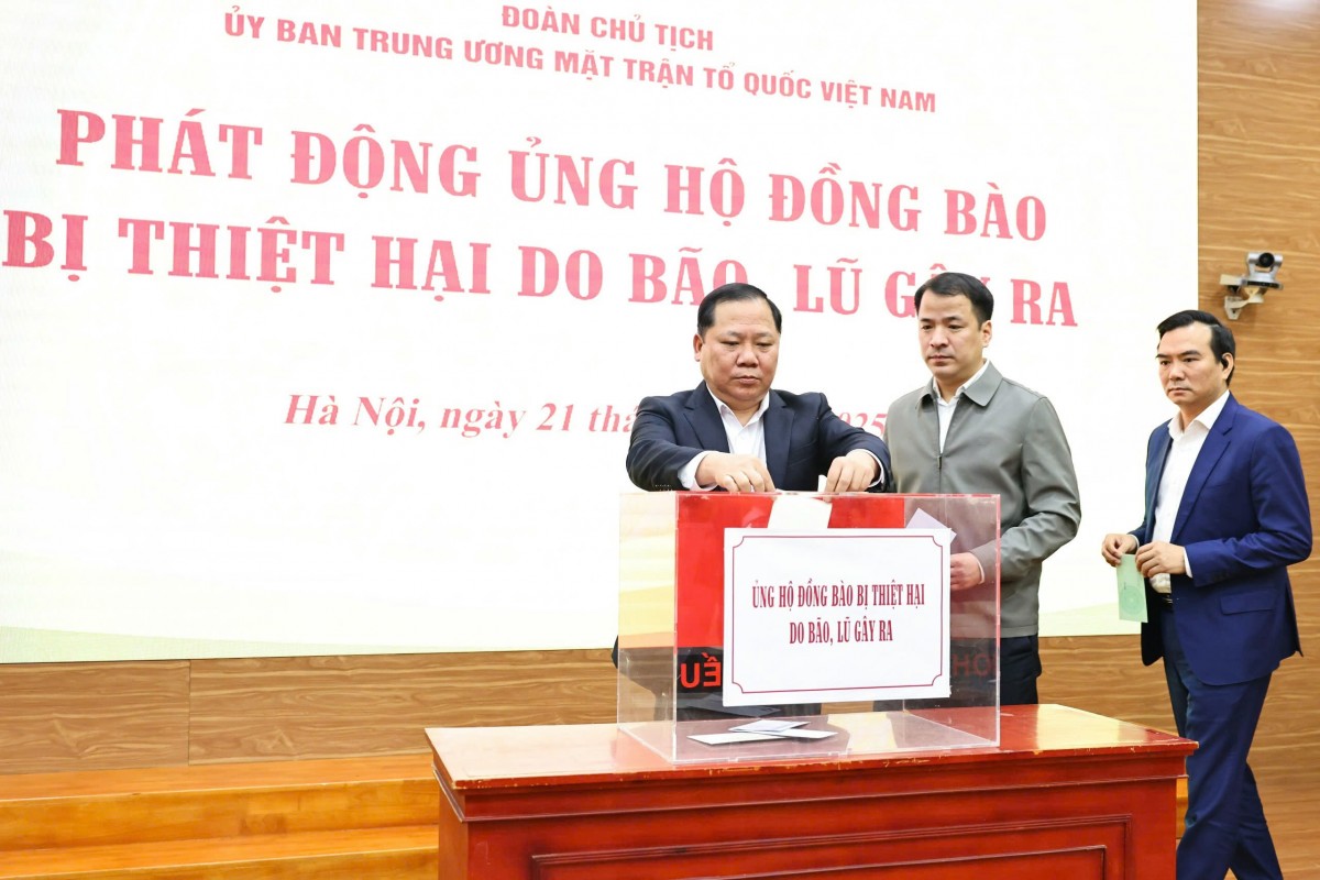 Hơn 112 Tỷ Đồng Ủng Hộ Đồng Bào Các Tỉnh Miền Trung, Tây Nguyên Khắc Phục Hậu Quả Bão Lũ