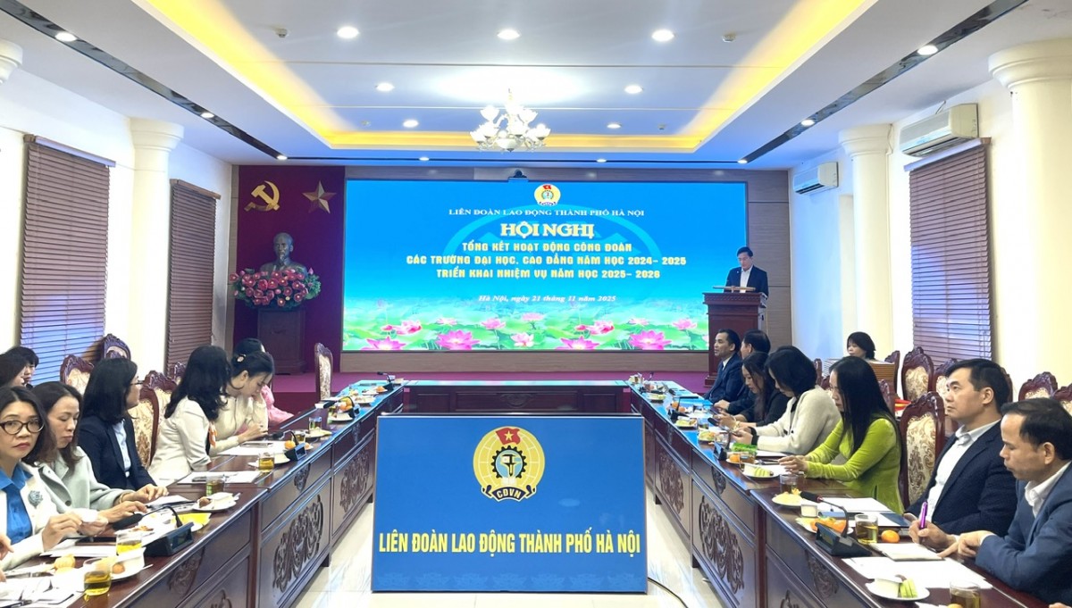 Hà Nội: Tổng kết hoạt động Công đoàn các trường Đại học, Cao đẳng năm học 2024 - 2025 Hà Nội: Tổng kết hoạt động Công đoàn các trường Đại học, Cao đẳng năm học 2024 - 2025
