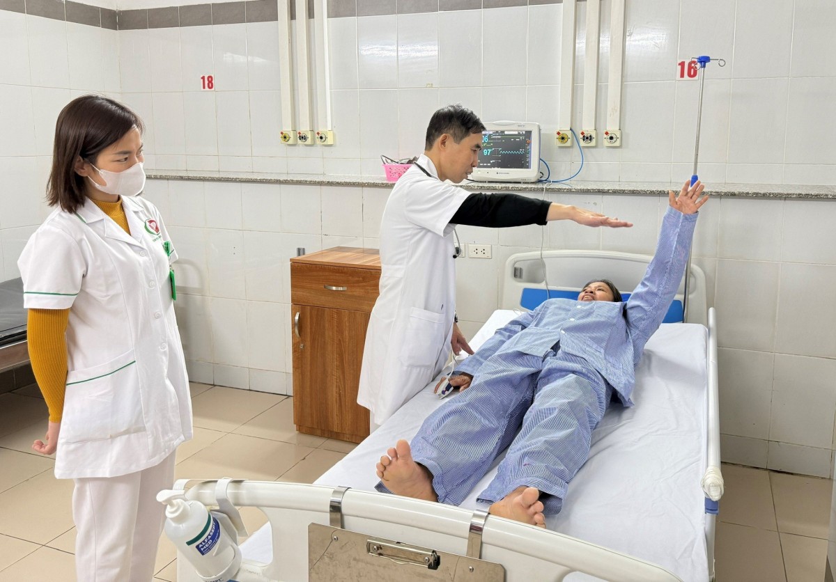 Bệnh nhân đột quỵ thoát cửa tử nhờ “thời gian vàng” và kỹ thuật tiêu sợi huyết Bệnh nhân đột quỵ thoát cửa tử nhờ “thời gian vàng” và kỹ thuật tiêu sợi huyết