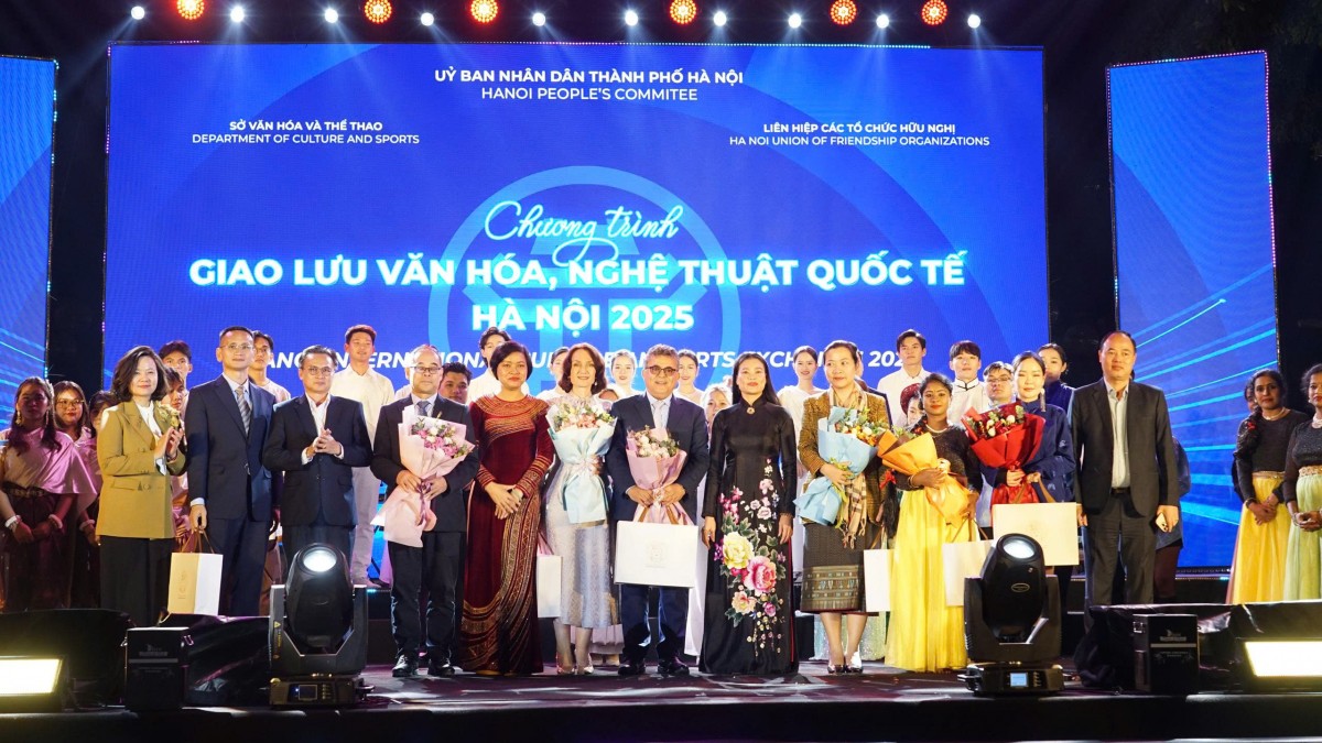 Đặc sắc chương trình giao lưu văn hóa nghệ thuật quốc tế Hà Nội 2025