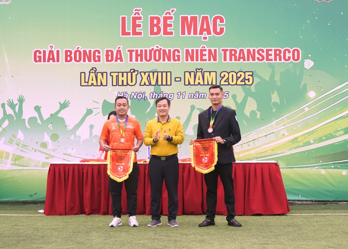 Giải bóng đá thường niên Transerco khép lại với nhiều dư âm đẹp