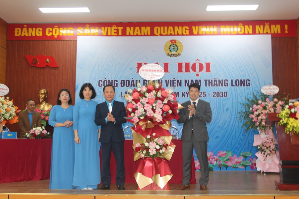 Đại hội Công đoàn Bệnh viện Nam Thăng Long lần thứ XII, nhiệm kỳ 2025 - 2030