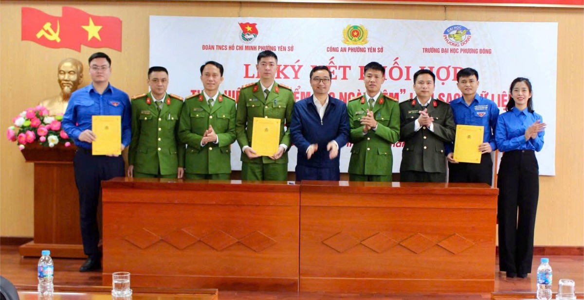 Phường Yên Sở huy động lực lượng trẻ tham gia cao điểm làm sạch dữ liệu phương tiện Phường Yên Sở huy động lực lượng trẻ tham gia cao điểm làm sạch dữ liệu phương tiện