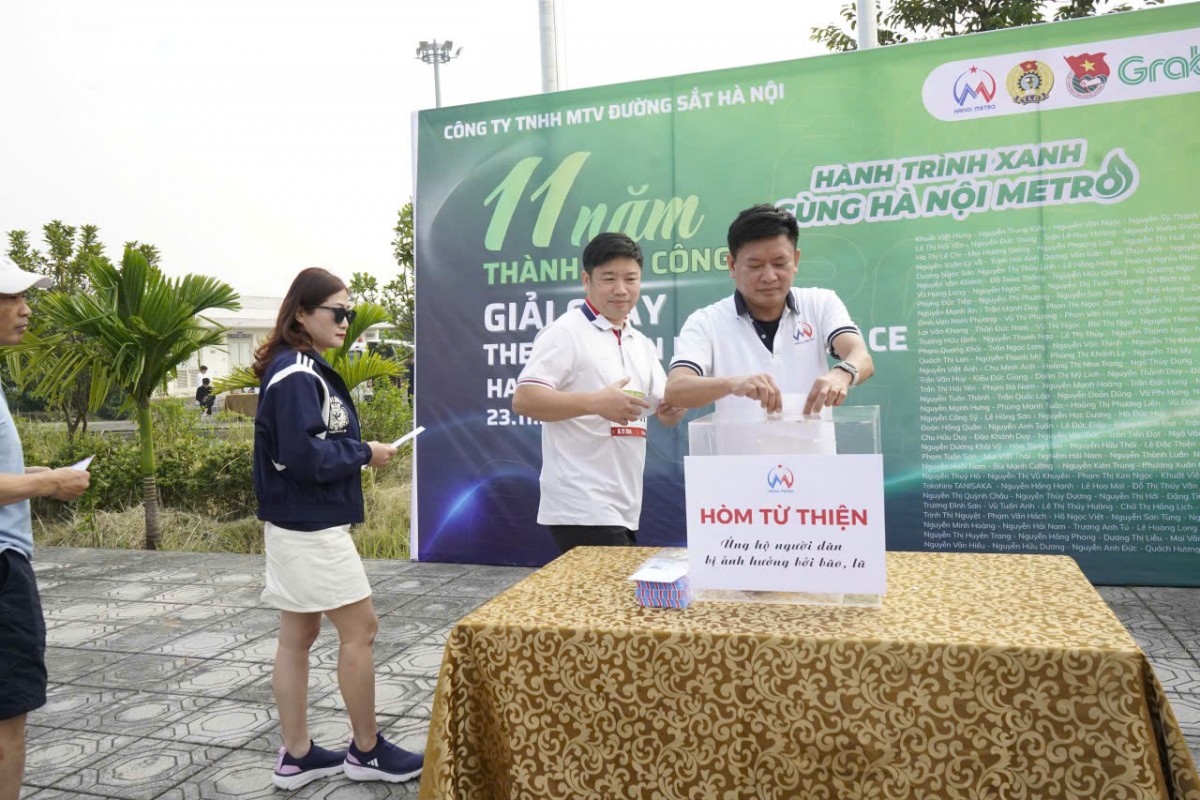Hanoi Metro kỷ niệm 11 năm bằng giải chạy đầy cảm hứng Hanoi Metro kỷ niệm 11 năm bằng giải chạy đầy cảm hứng