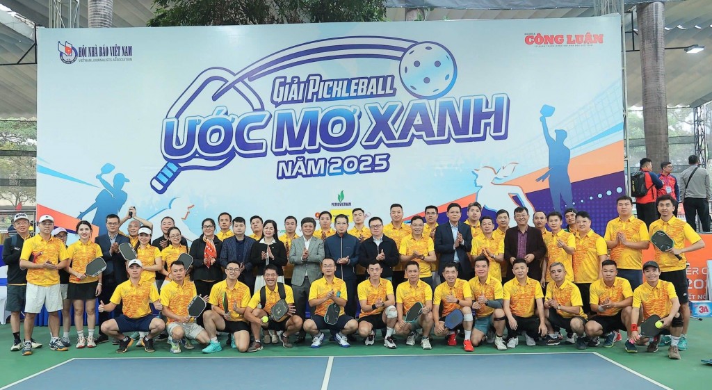 Khai mạc Giải Pickleball “Ước Mơ Xanh” năm 2025