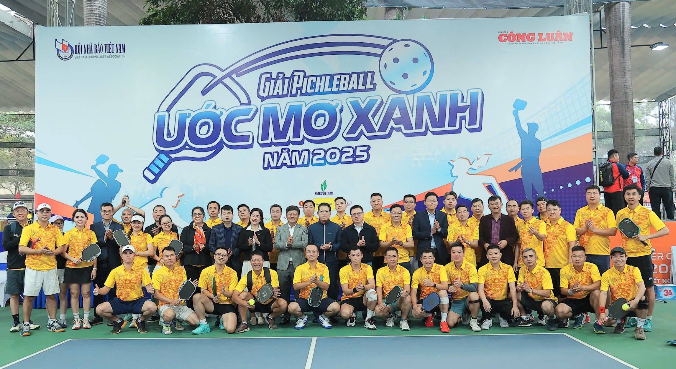 Khai mạc Giải Pickleball “Ước Mơ Xanh” năm 2025
