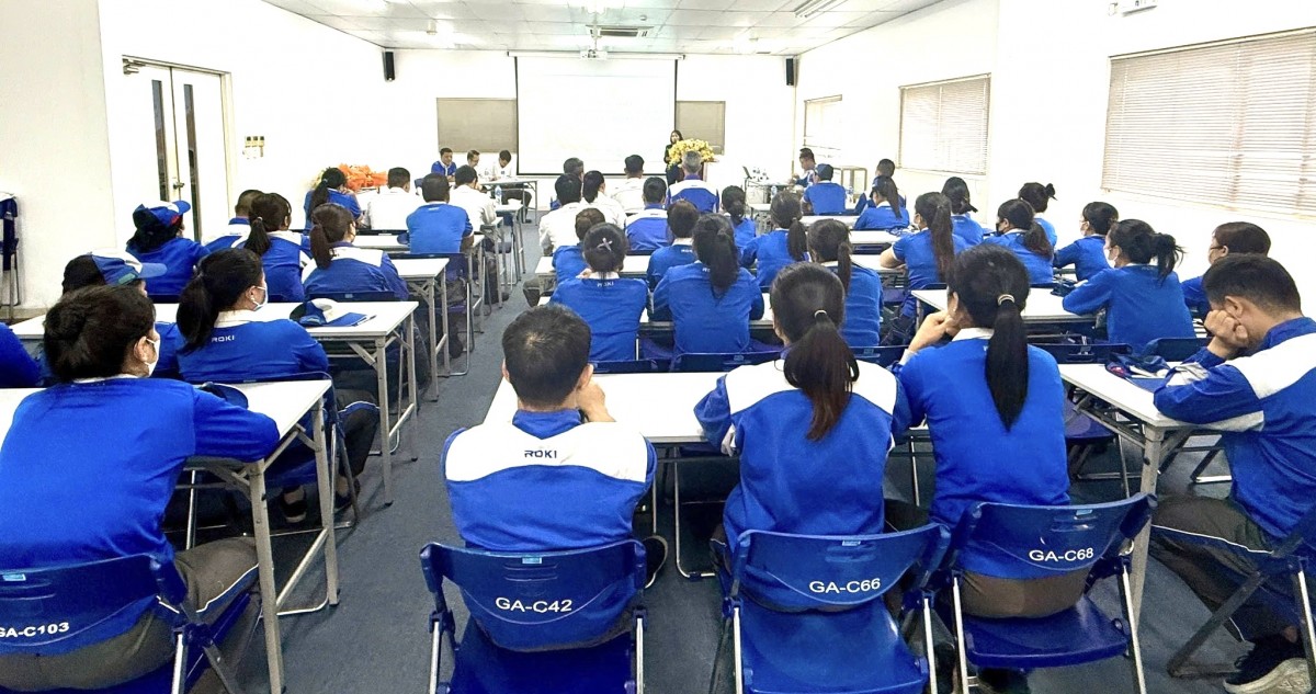 Nhiều Công đoàn doanh nghiệp tại khu công nghiệp tổ chức thành công Đại hội nhiệm kỳ 2025-2030