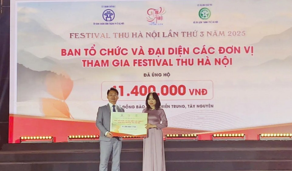 Festival Thu Hà Nội lần thứ 3 năm 2025: Lan tỏa tinh thần tương thân tương ái