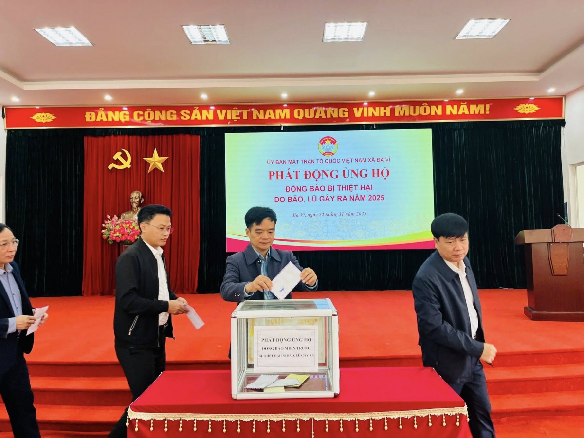 Xã Ba Vì lan tỏa nghĩa tình và tinh thần đoàn kết của người Việt Xã Ba Vì lan tỏa nghĩa tình và tinh thần đoàn kết của người Việt