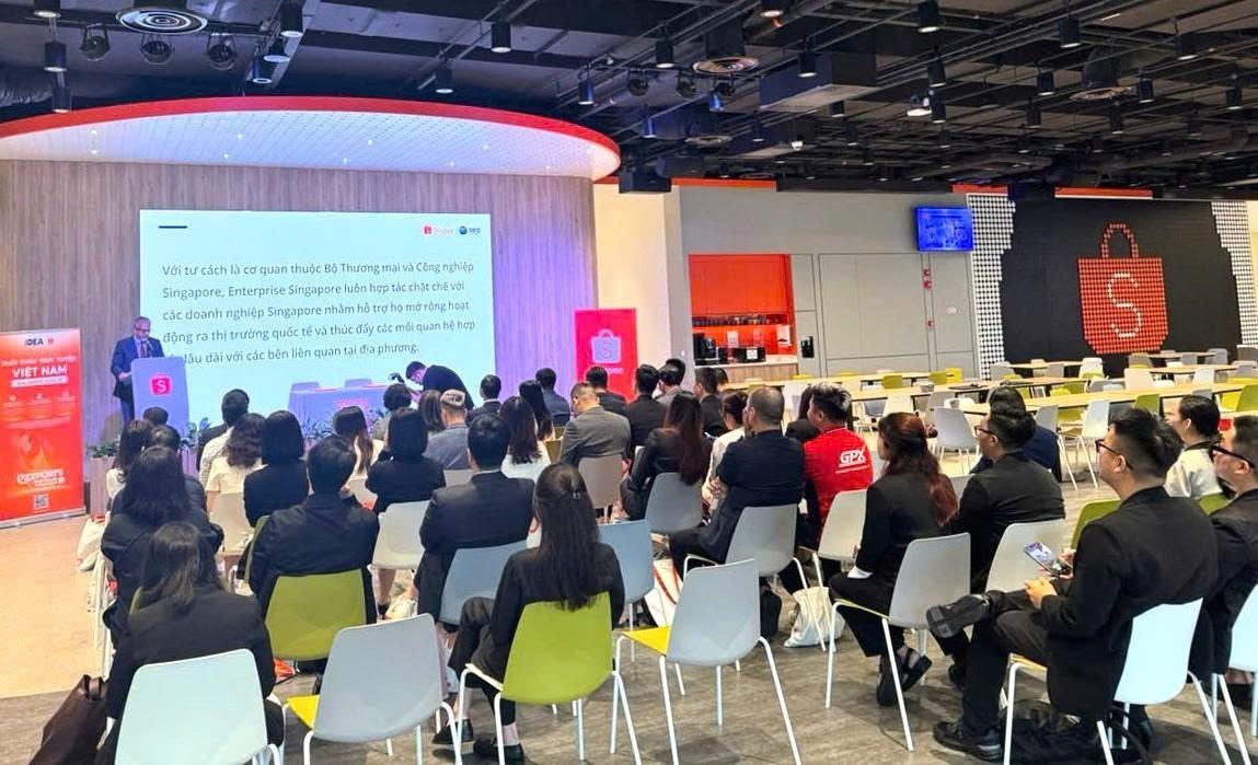 Tăng cường hợp tác Việt Nam - Singapore thúc đẩy thương mại điện tử và xuất khẩu số Tăng cường hợp tác Việt Nam - Singapore thúc đẩy thương mại điện tử và xuất khẩu số