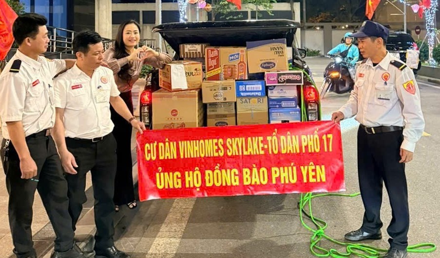 Nghĩa tình cư dân Cầu Giấy gửi tới đồng bào vùng lũ