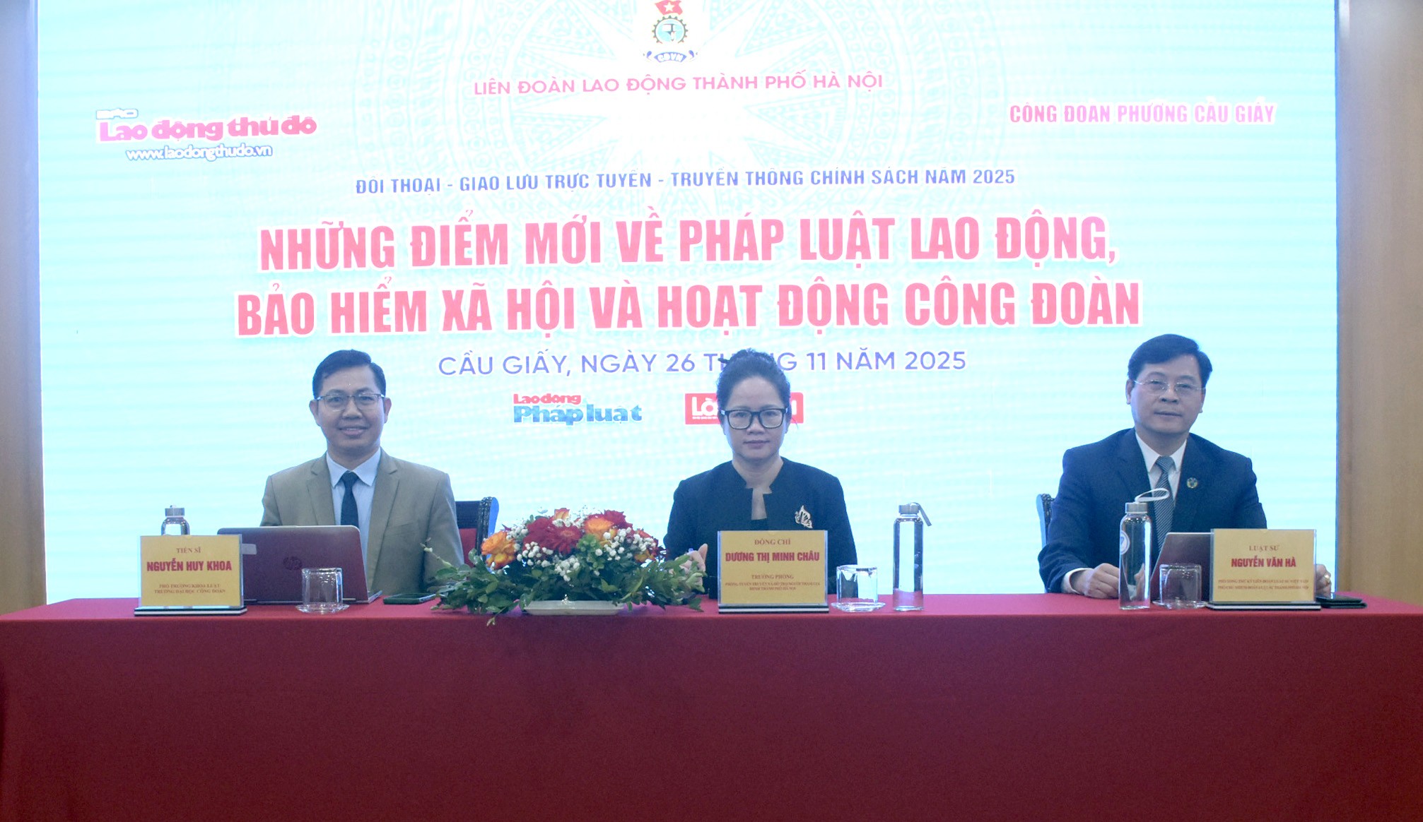 TRỰC TUYẾN: Những điểm mới về pháp luật lao động, bảo hiểm xã hội và hoạt động Công đoàn 2025 TRỰC TUYẾN: Những điểm mới về pháp luật lao động, bảo hiểm xã hội và hoạt động Công đoàn 2025