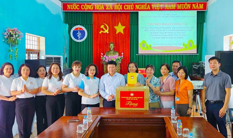 Hà Nội - Gia Lai: Lan tỏa nghĩa tình, chung tay vượt qua hậu quả mưa lũ