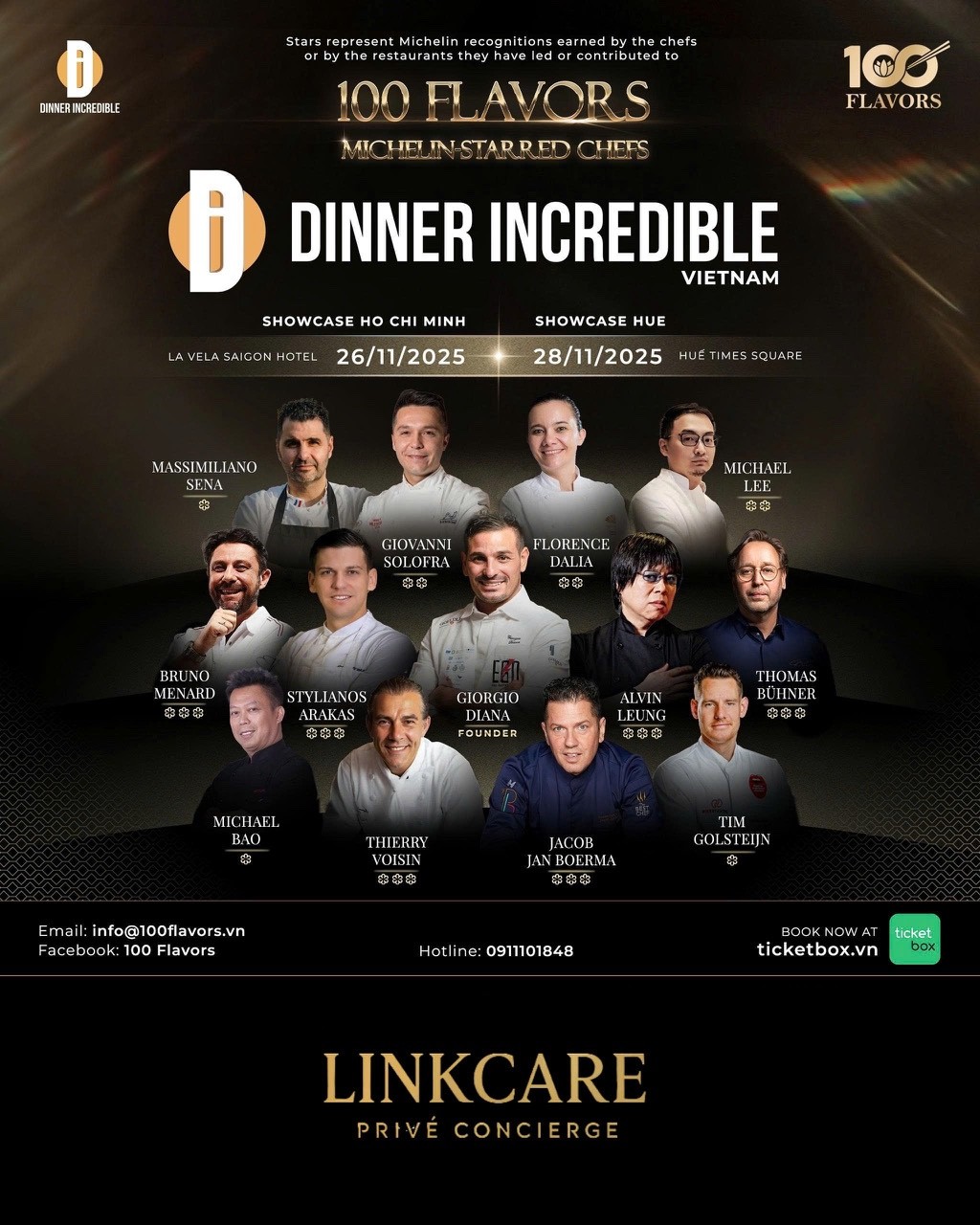 Việt Nam chào đón 13 đầu bếp Michelin trong tuần lễ ẩm thực quốc tế