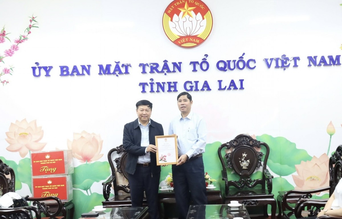 Hà Nội - Gia Lai: Lan tỏa nghĩa tình, chung tay vượt qua hậu quả mưa lũ