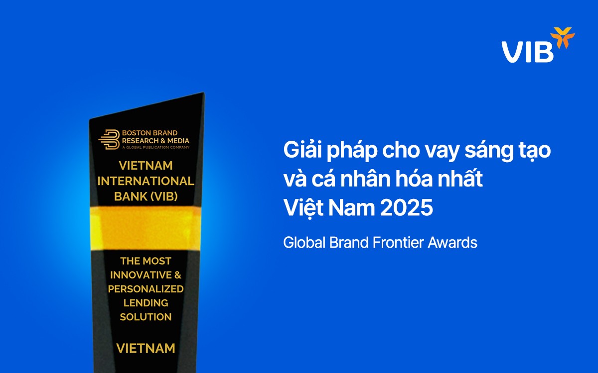 VIB lập cú đúp giải thưởng quốc tế về giải pháp vay tốt nhất cho khách hàng cá nhân VIB lập cú đúp giải thưởng quốc tế về giải pháp vay tốt nhất cho khách hàng cá nhân