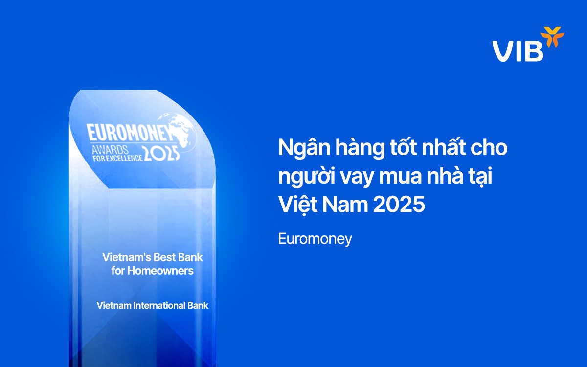 VIB lập cú đúp giải thưởng quốc tế về giải pháp vay tốt nhất cho khách hàng cá nhân VIB lập cú đúp giải thưởng quốc tế về giải pháp vay tốt nhất cho khách hàng cá nhân