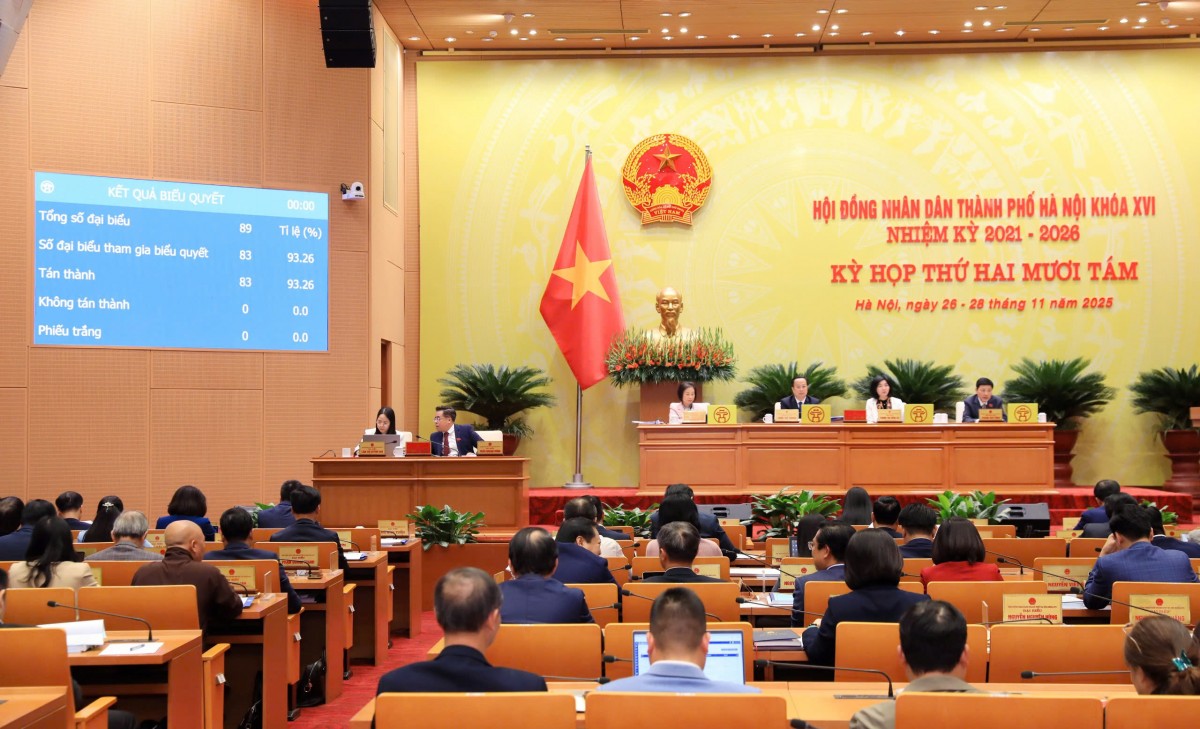 Hà Nội thông qua Nghị quyết Quy định về Bảng giá đất lần đầu áp dụng từ 1/1/2026 Hà Nội thông qua Nghị quyết Quy định về Bảng giá đất lần đầu áp dụng từ 1/1/2026