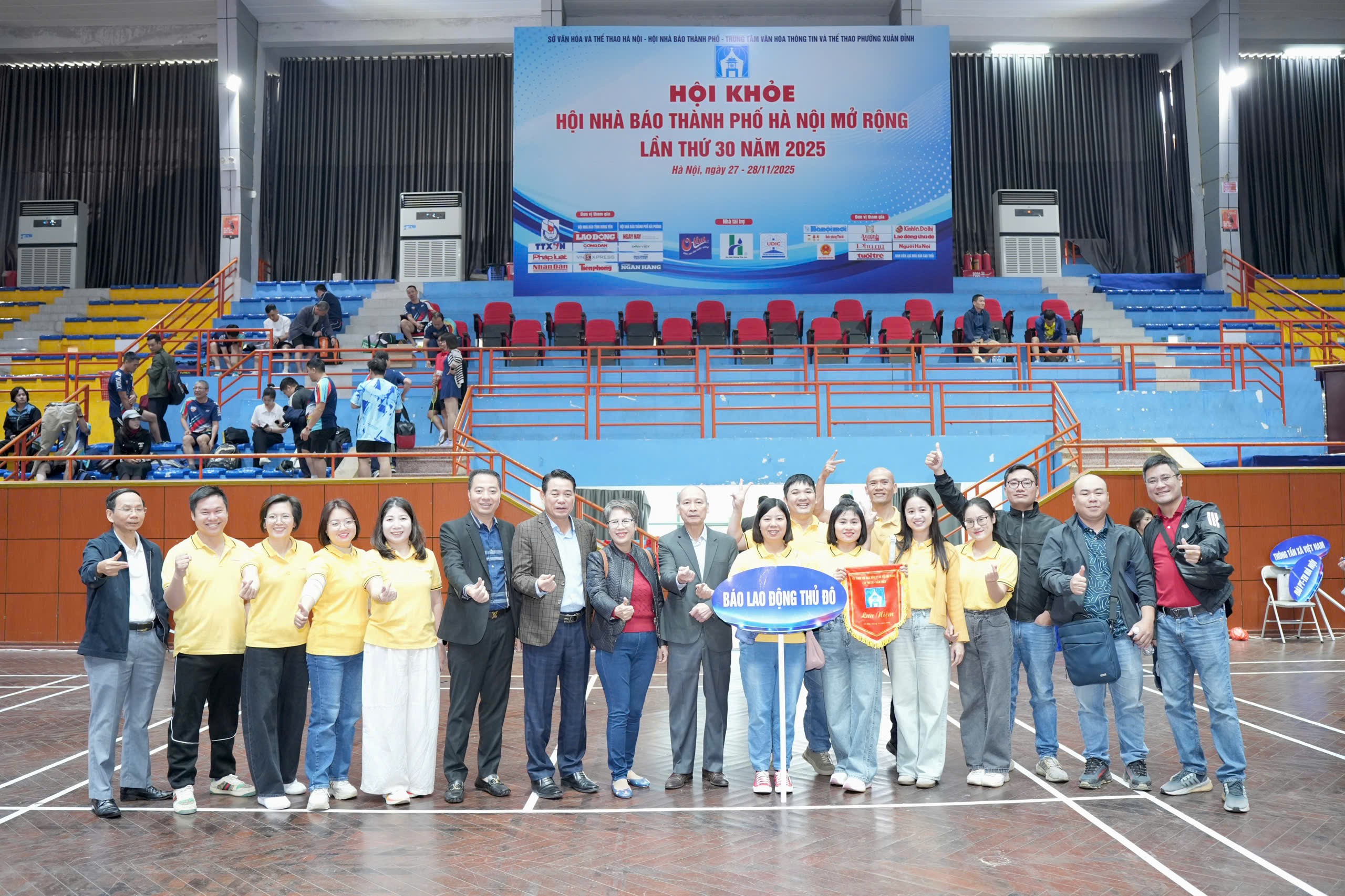 Hội khỏe Hội Nhà báo TP Hà Nội mở rộng năm 2025: Sân chơi thể thao gắn kết giới báo chí Thủ đô