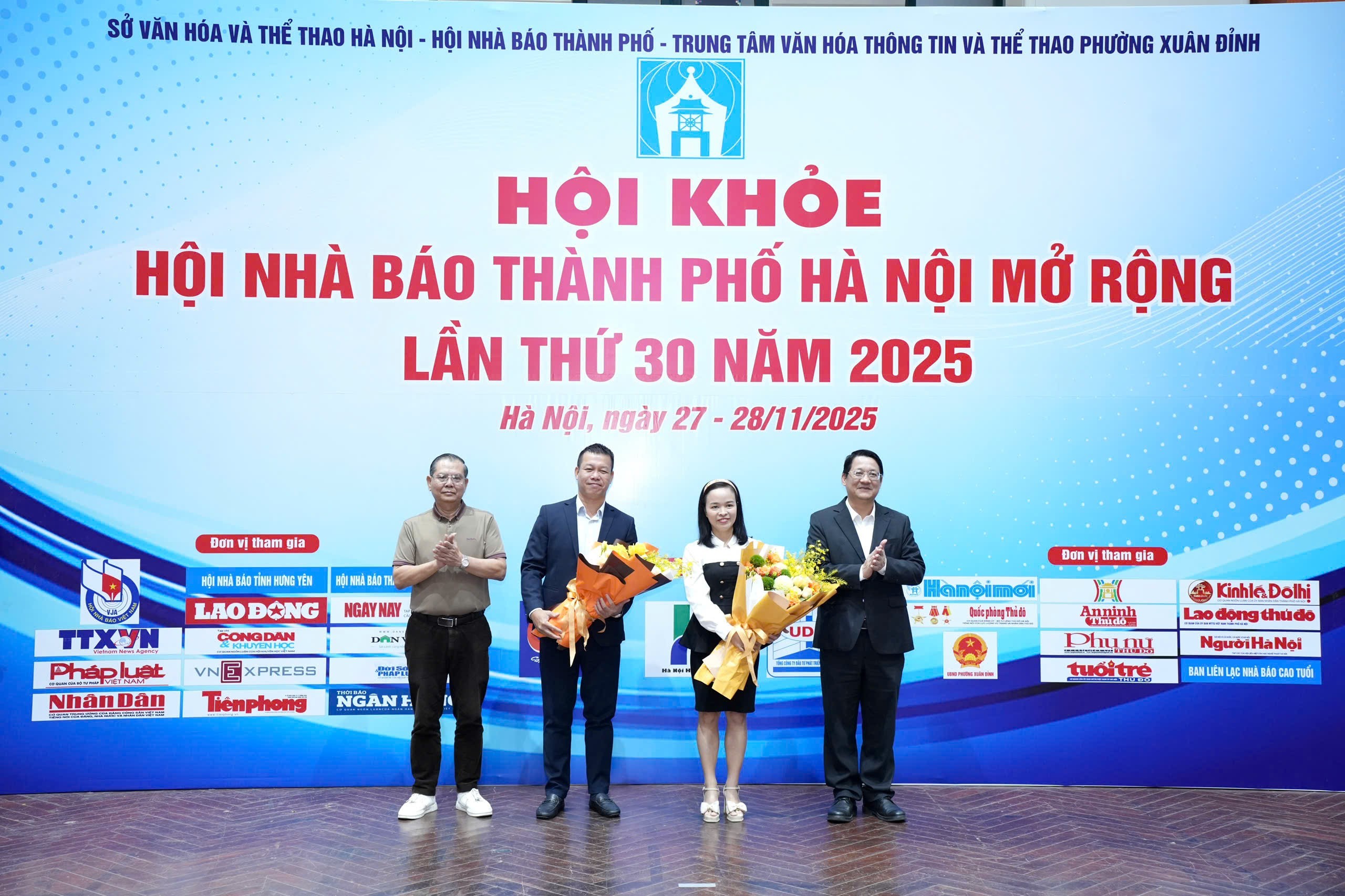 Hội khỏe Hội Nhà báo TP Hà Nội mở rộng năm 2025: Sân chơi thể thao gắn kết giới báo chí Thủ đô