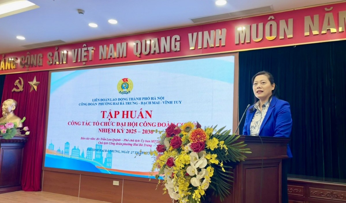 Bồi dưỡng, nâng cao kỹ năng, nghiệp vụ cho cán bộ Công đoàn cơ sở