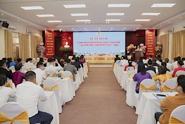 Tổ chức thành công Đại hội lần thứ I Công đoàn Nhà khách Tổng Liên đoàn