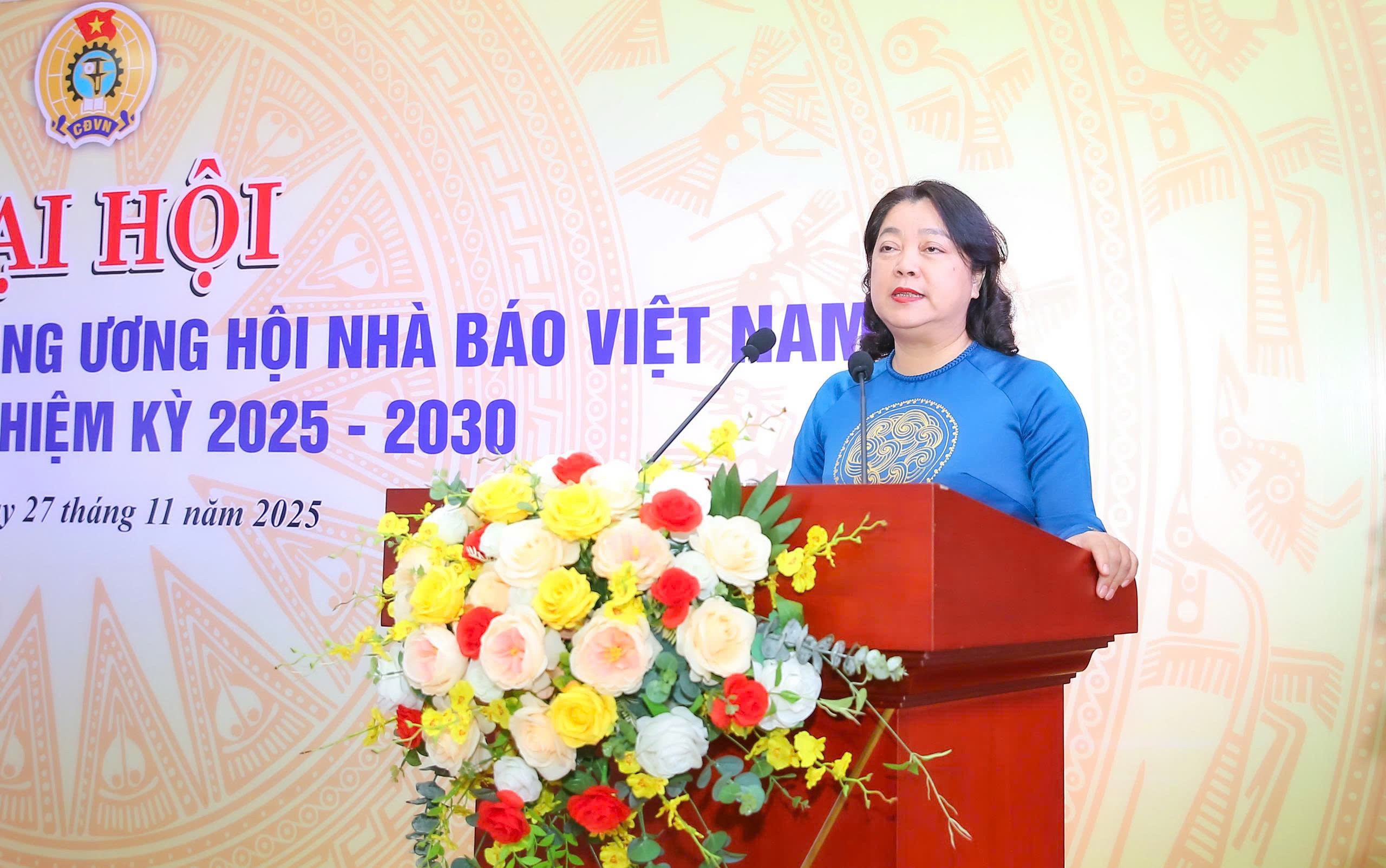 Đại hội Công đoàn Cơ quan Trung ương Hội Nhà báo Việt Nam nhiệm kỳ 2025 - 2030 thành công, tốt đẹp Đại hội Công đoàn Cơ quan Trung ương Hội Nhà báo Việt Nam nhiệm kỳ 2025 - 2030 thành công, tốt đẹp