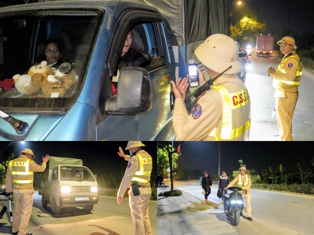 Tài xế bỏ xe, không chấp hành kiểm tra nồng độ cồn bị xử lý hàng loạt lỗi vi phạm