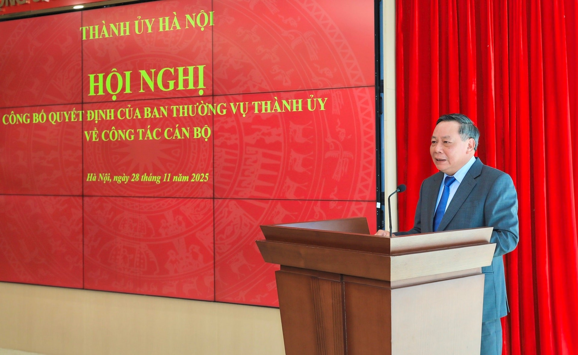 Đồng chí Vũ Minh Tuấn giữ chức Phó Trưởng ban Tuyên giáo và Dân vận Thành ủy Hà Nội