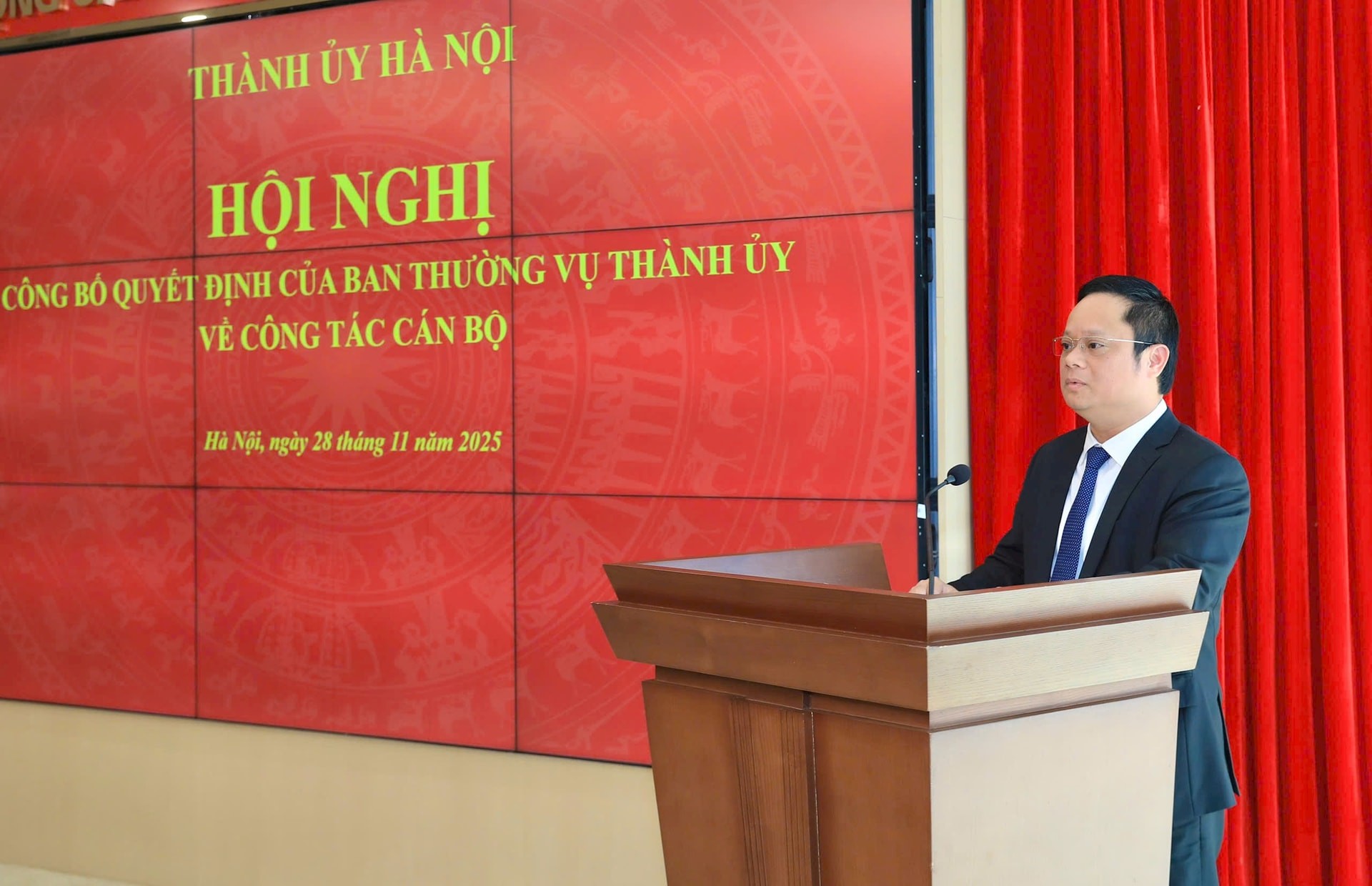 Đồng chí Vũ Minh Tuấn giữ chức Phó Trưởng ban Tuyên giáo và Dân vận Thành ủy Hà Nội