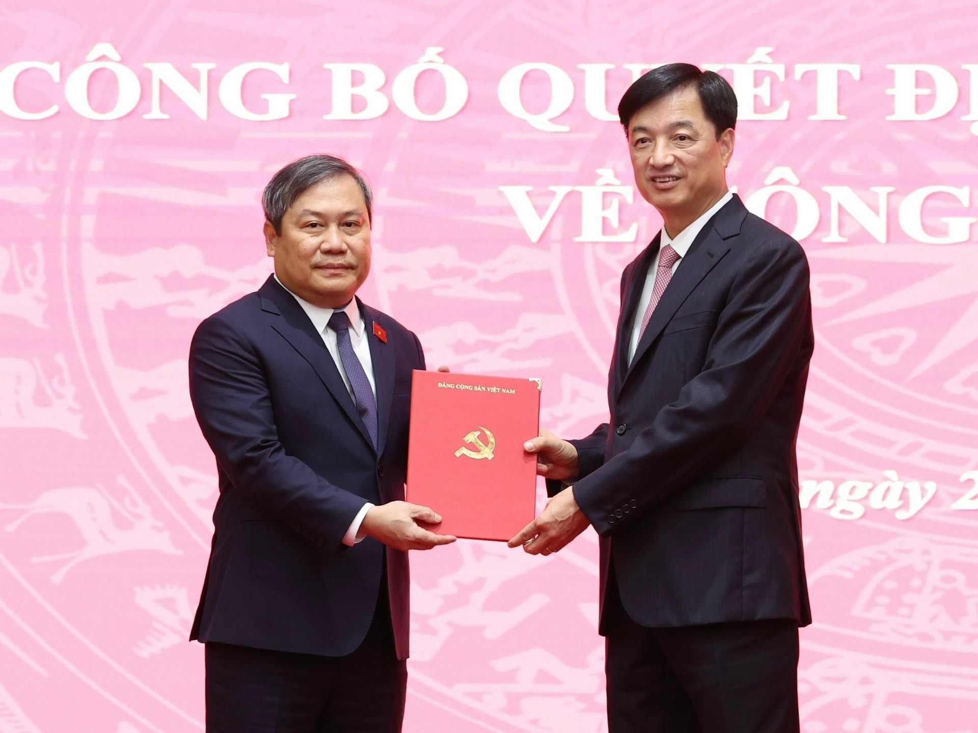 Bộ Chính trị điều động, chỉ định đồng chí Vũ Đại Thắng giữ chức Phó Bí thư Thành ủy Hà Nội