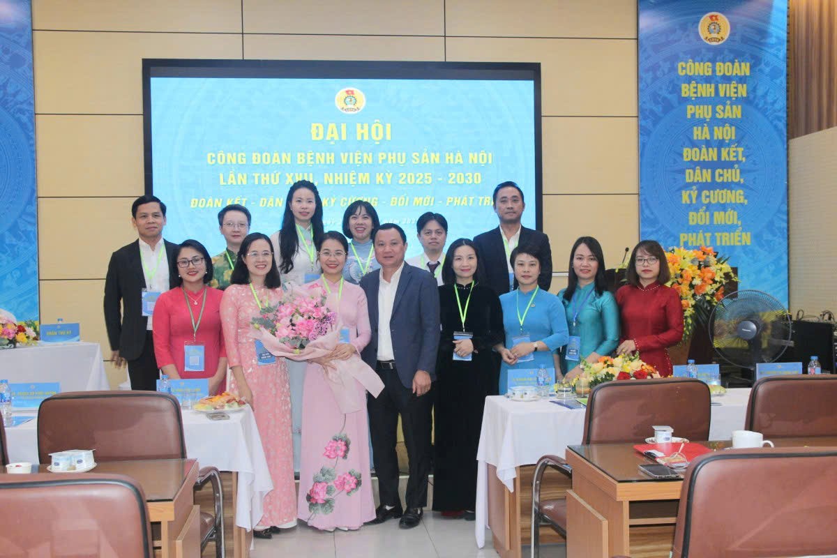 Đại hội Công đoàn Bệnh viện Phụ sản Hà Nội nhiệm kỳ 2025 - 2030 Đại hội Công đoàn Bệnh viện Phụ sản Hà Nội nhiệm kỳ 2025 - 2030
