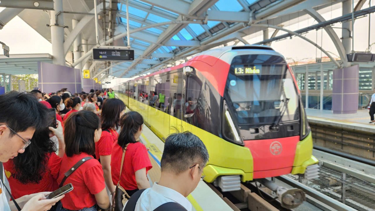 Hà Nội bứt phá với hạ tầng đường sắt đô thị Hà Nội bứt phá với hạ tầng đường sắt đô thị