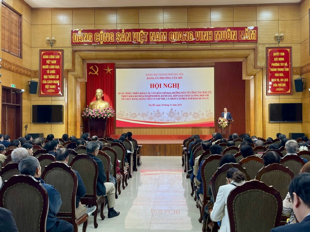 Phường Tây Hồ triển khai 5 nhiệm vụ trọng tâm phục vụ công tác bầu cử Phường Tây Hồ triển khai 5 nhiệm vụ trọng tâm phục vụ công tác bầu cử