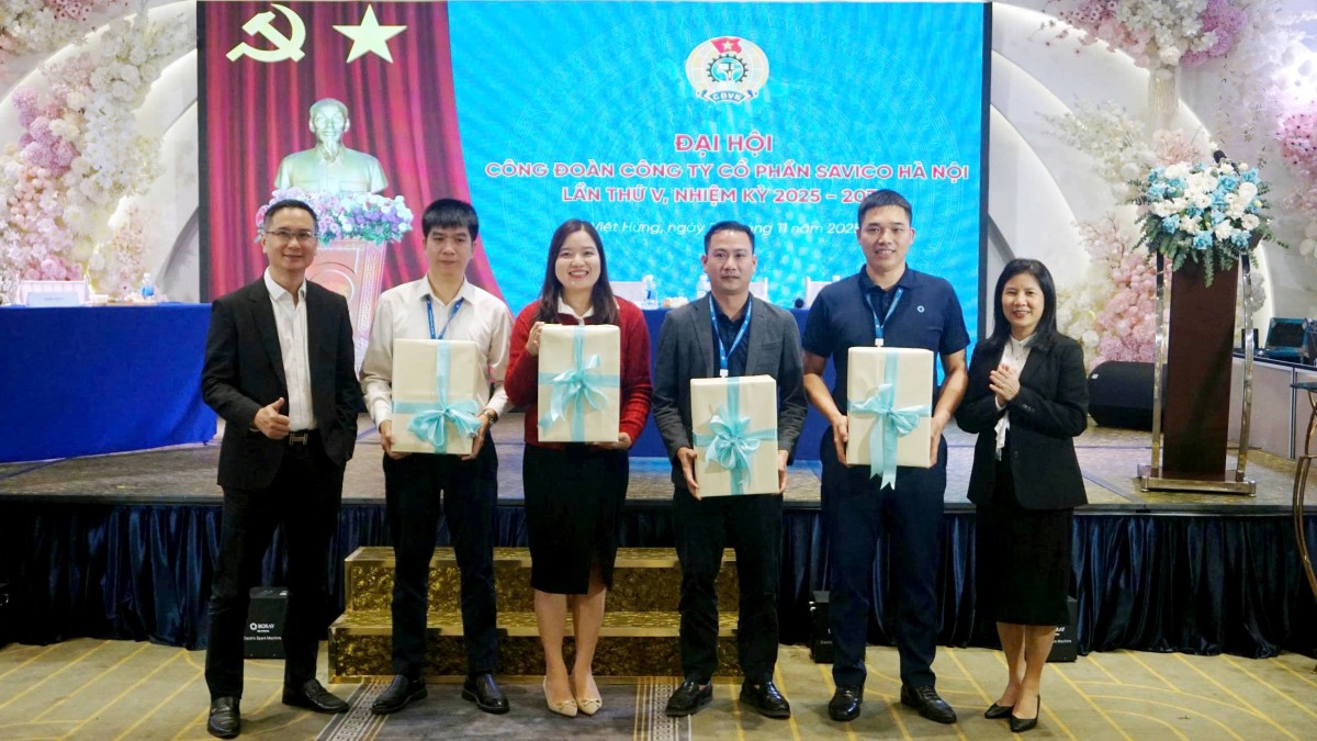 Đại hội Công đoàn Công ty cổ phần Savico Hà Nội lần thứ V: Đoàn kết - Đổi mới vì người lao động Đại hội Công đoàn Công ty cổ phần Savico Hà Nội lần thứ V: Đoàn kết - Đổi mới vì người lao động