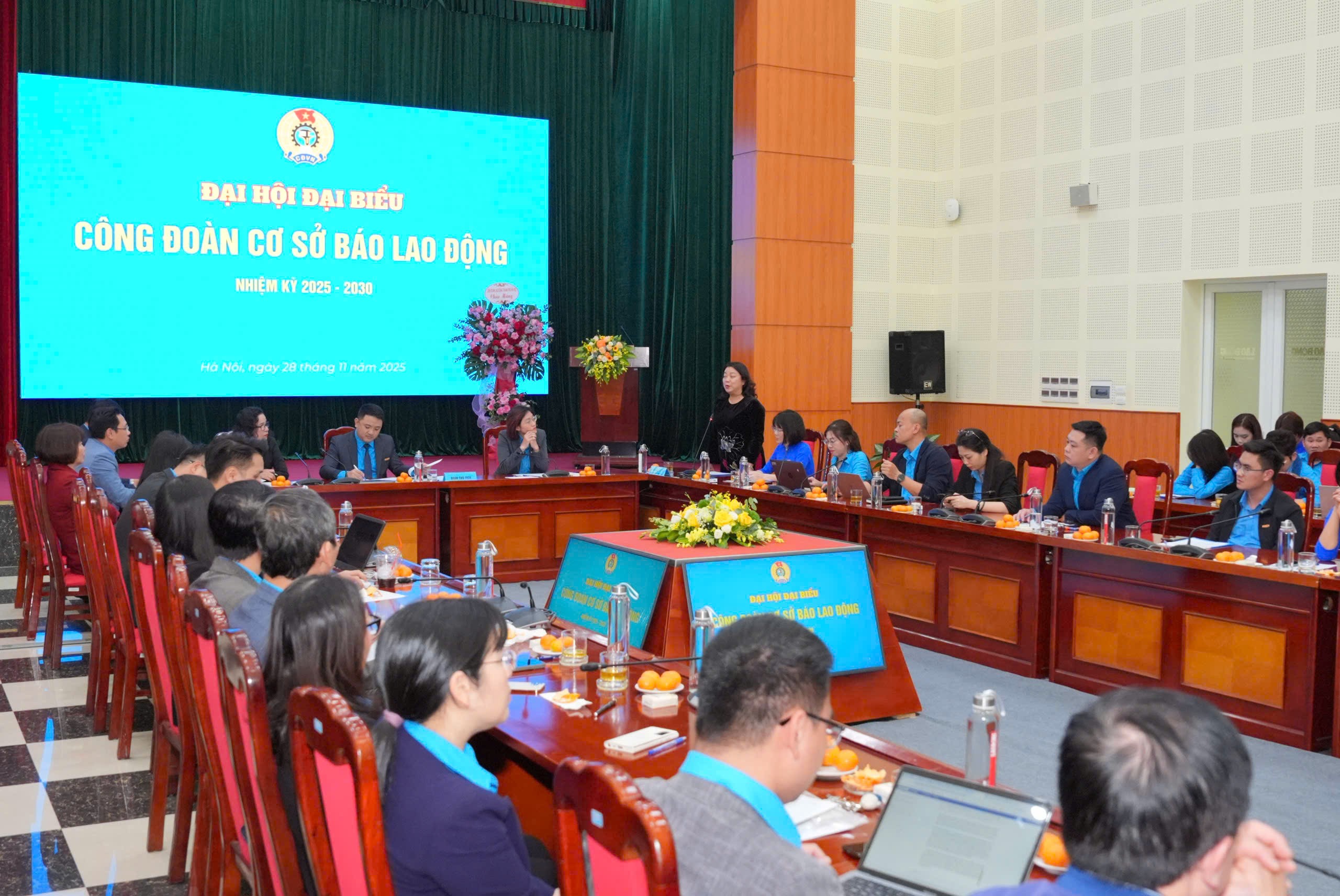 Tổ chức thành công Đại hội Công đoàn cơ sở Báo Lao Động nhiệm kỳ 2025 - 2030