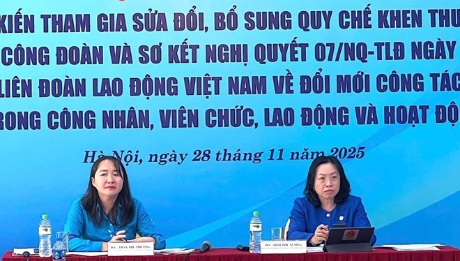 Công đoàn lấy ý kiến hoàn thiện Quy chế khen thưởng đáp ứng mô hình tổ chức mới