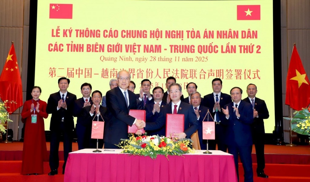 Hội nghị Tòa án Nhân dân các tỉnh biên giới Việt Nam - Trung Quốc: Thắt chặt hợp tác tư pháp, giữ vững an ninh biên giới