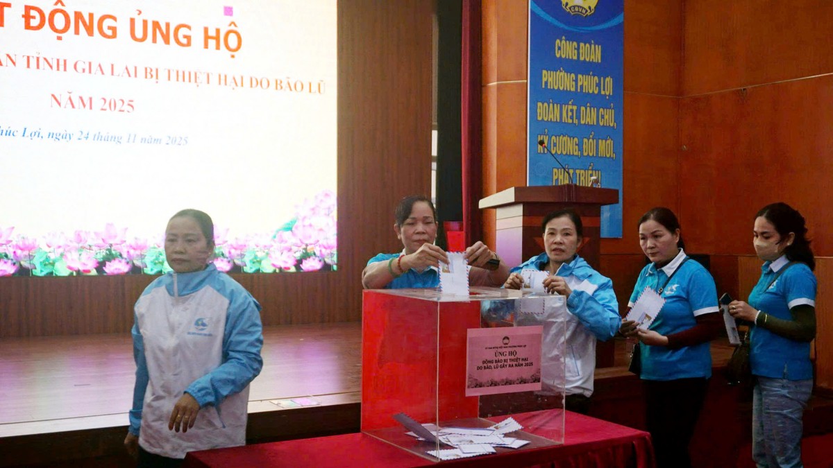 Hội Liên hiệp phụ nữ phường Phúc Lợi quán triệt Nghị quyết Đại hội khóa I tới cán bộ, hội viên