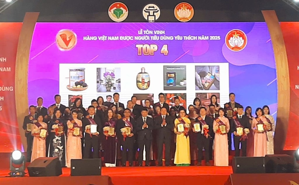 Hà Nội: Tôn vinh “Hàng Việt Nam được người tiêu dùng yêu thích” năm 2025