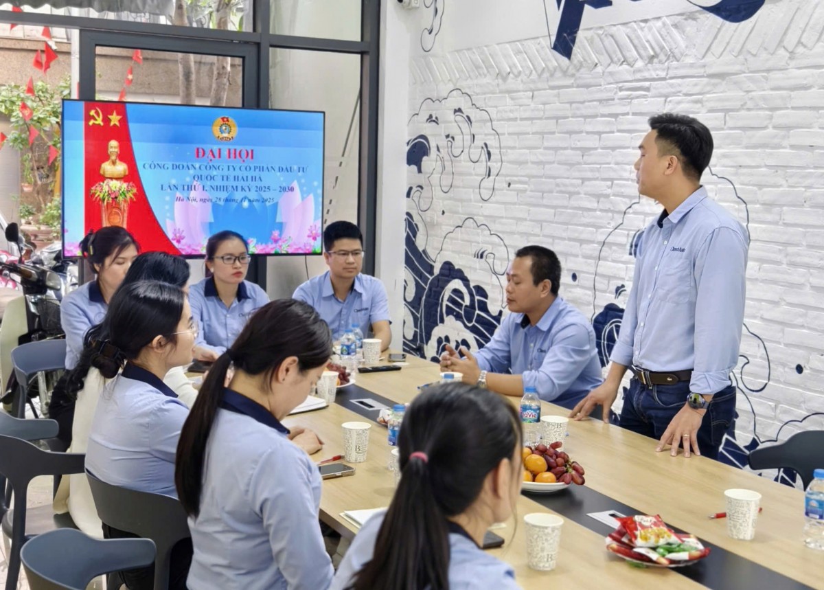 Công đoàn Công ty Cổ phần Đầu tư Quốc tế Hải Hà: Đoàn kết - Đổi mới - Phát triển bền vững