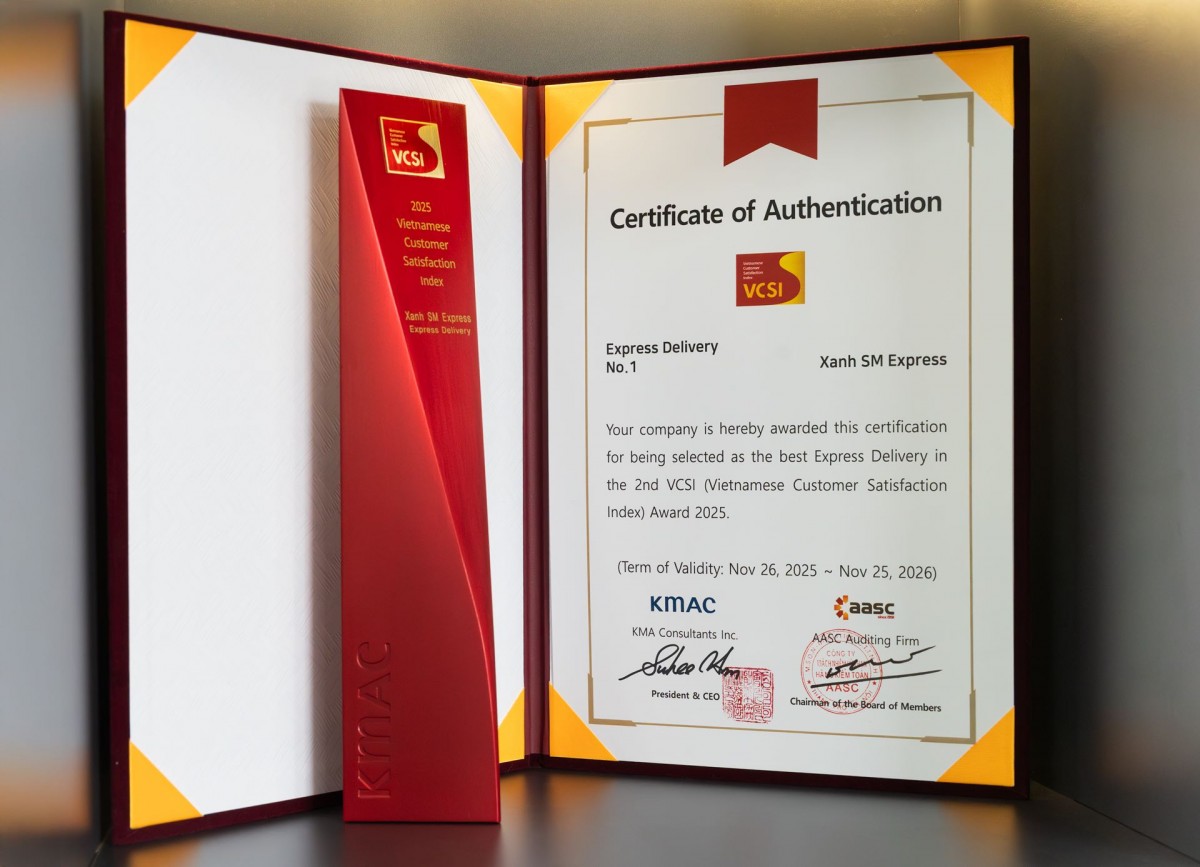 Dịch vụ giao hàng Xanh SM Express dẫn đầu về chỉ số hài lòng khách hàng Dịch vụ giao hàng Xanh SM Express dẫn đầu về chỉ số hài lòng khách hàng