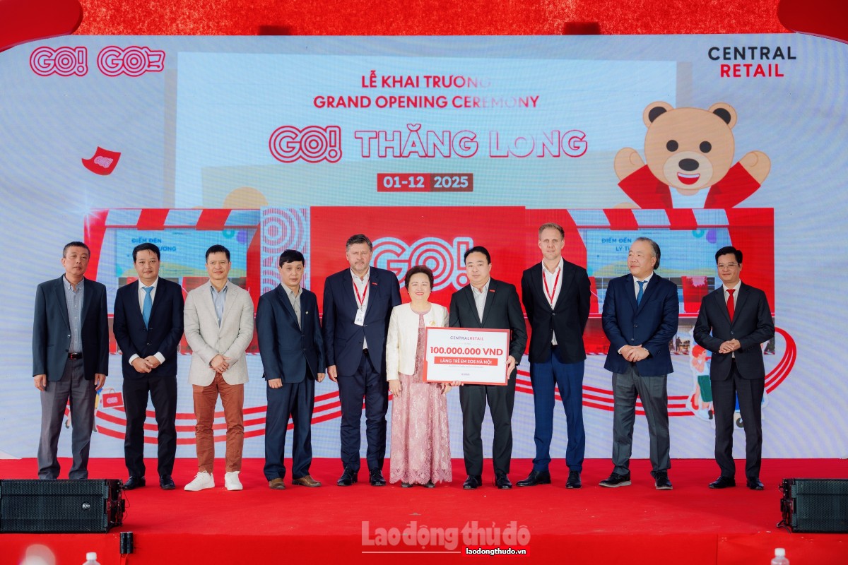 Khai trương Trung tâm thương mại Go! Thăng Long