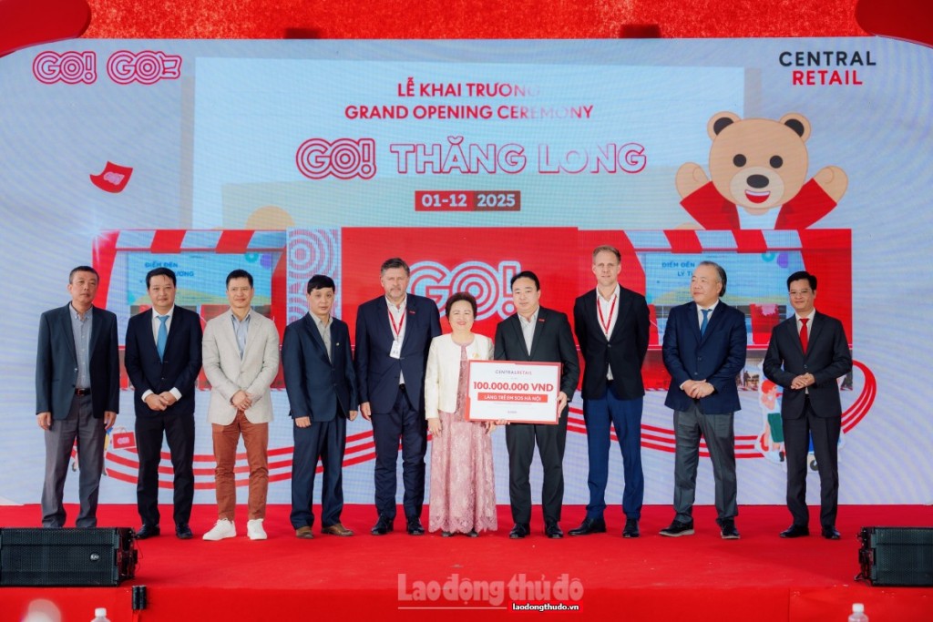 Khai trương Trung tâm thương mại Go! Thăng Long