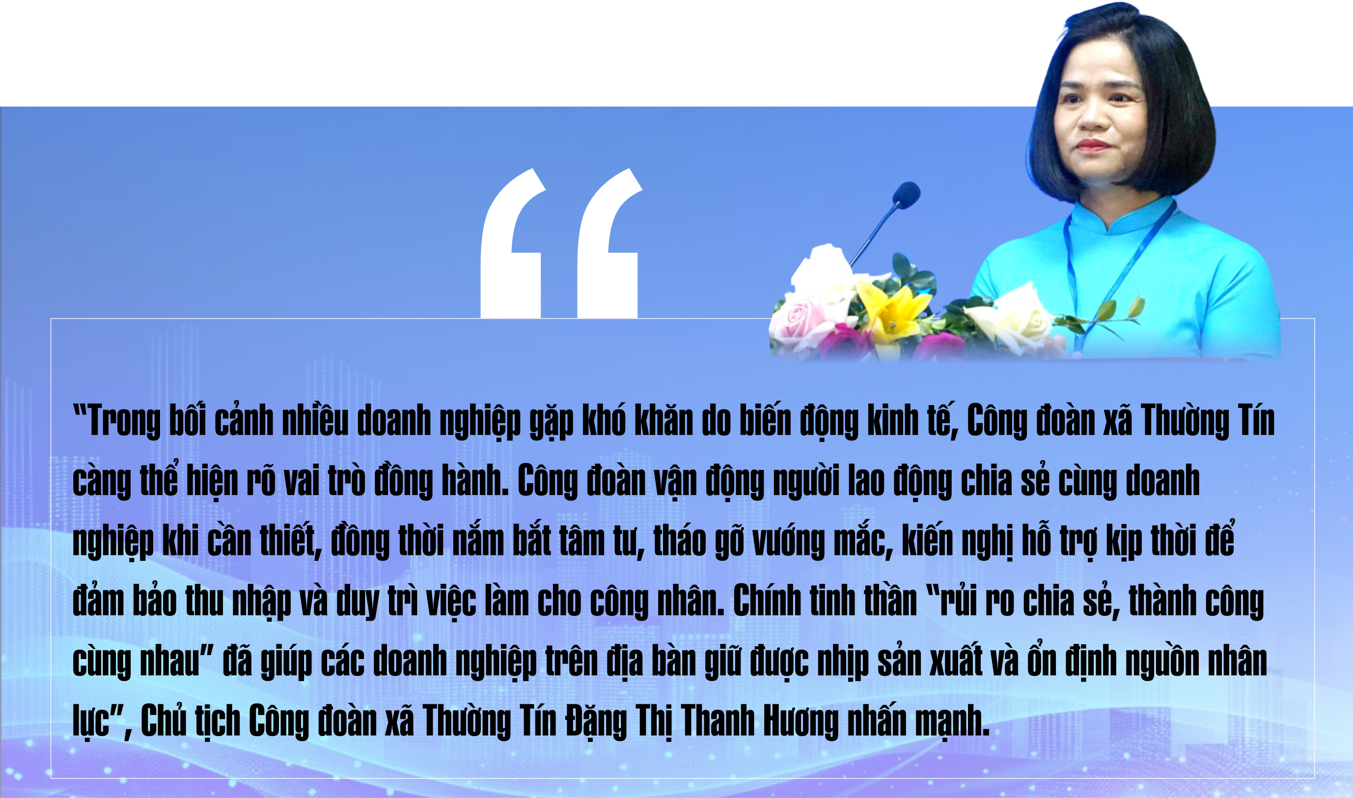 Công đoàn xã Thường Tín: Hành trình gắn kết người lao động