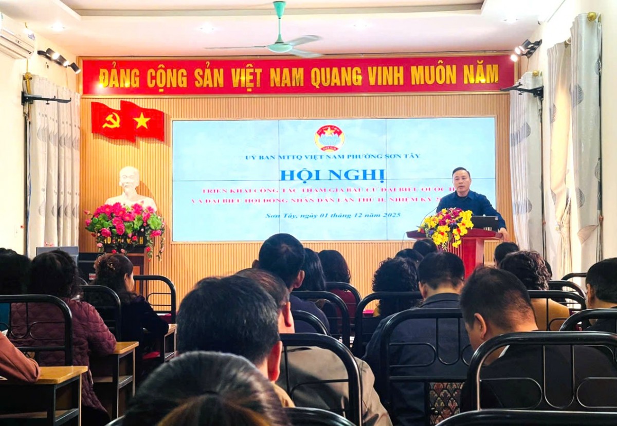 Tập huấn công tác bầu cử đại biểu Quốc hội và HĐND các cấp