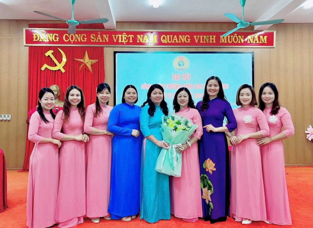 Công đoàn Trường Mầm non Mậu Lương: Vững nền tảng, hướng tới nhiệm kỳ đổi mới