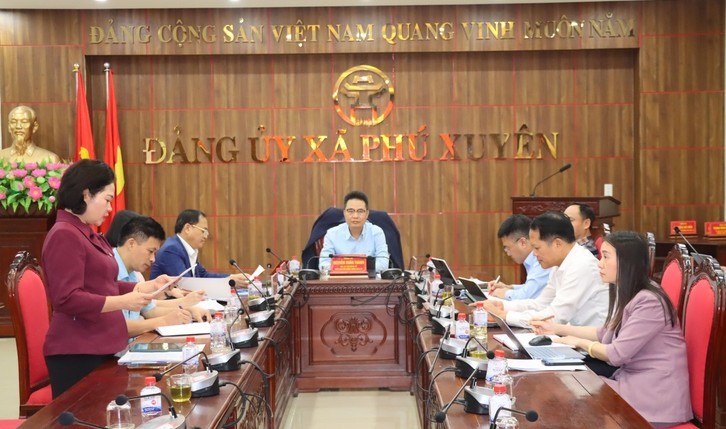 Xã Phú Xuyên triển khai công tác chuẩn bị bầu cử Quốc hội khóa XVI và HĐND các cấp Xã Phú Xuyên triển khai công tác chuẩn bị bầu cử Quốc hội khóa XVI và HĐND các cấp