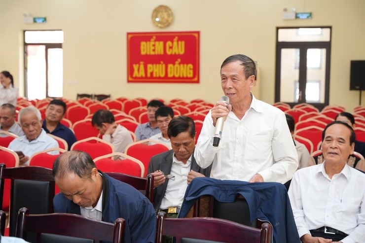 Ủy ban MTTQ Việt Nam xã Phù Đổng tổ chức hội nghị phản biện xã hội năm 2025